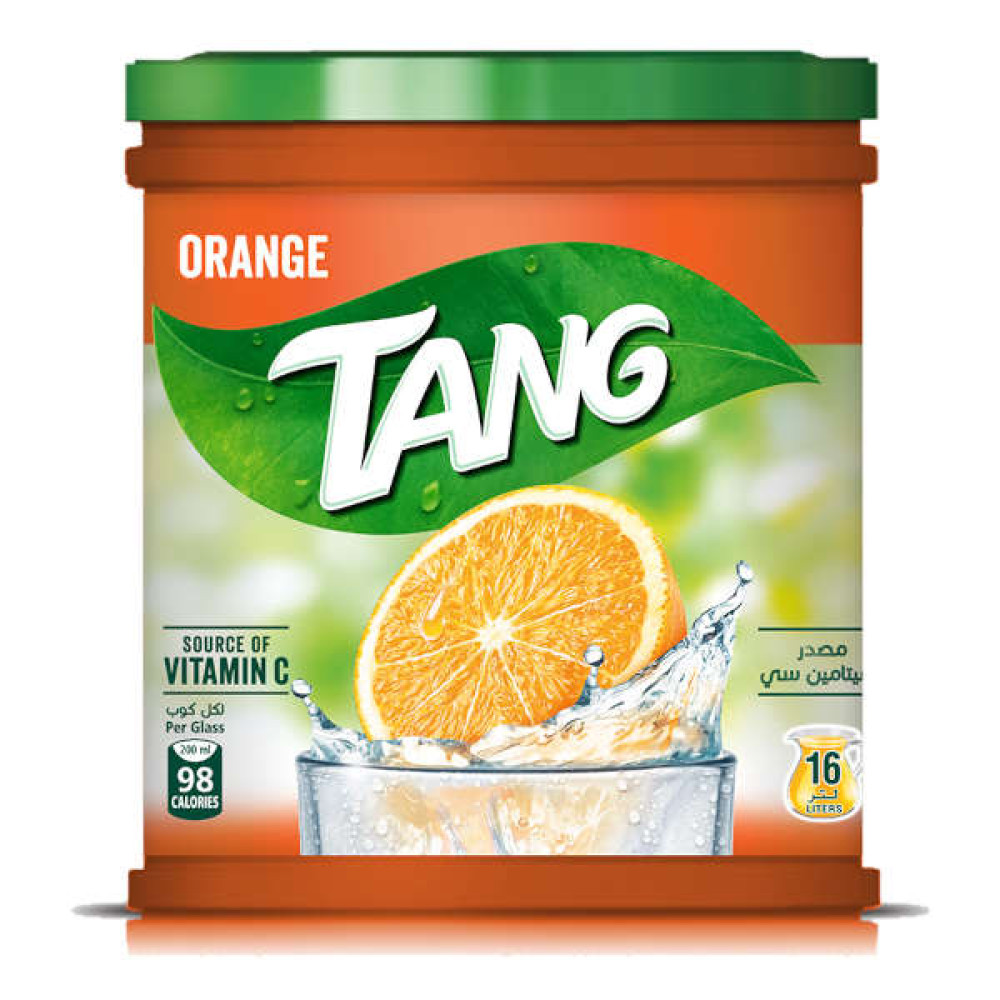 TANG INSTANT FRUIT DRINK POWDER ORANGE 2KG 