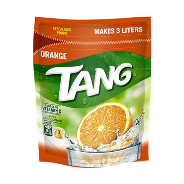 TANG INSTANT FRUIT DRINK POWDER ORANGE 375GM 