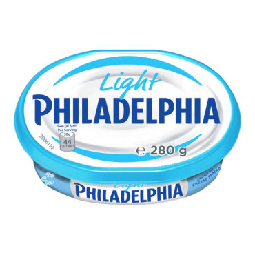 PHILADELPHIA CHEESE SPREAD LIGHT 280GM 