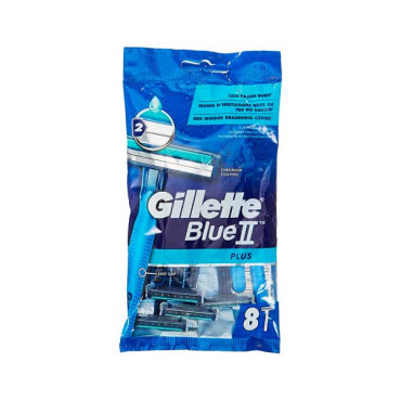 GILLETE RAZOR DISPOSIBLE BLUE 2 12+8 