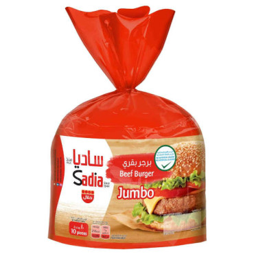 SADIA JUMBO BEEF BURGER 1KG 