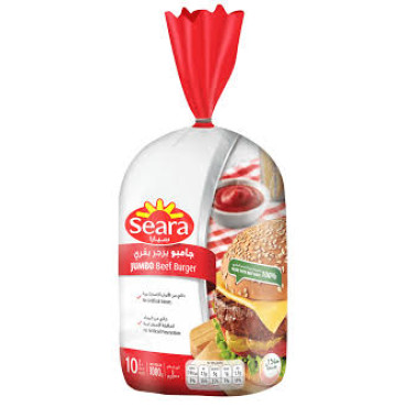 SEARA BEEF BURGER JUMBO 1000GM