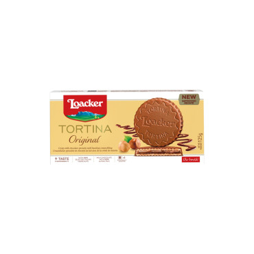 LOACKER CHOCOLATE BISCUITS ORIGINAL 125GM