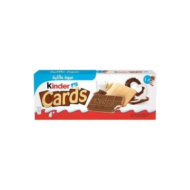 KINDER CARDS BISCUITS T 10
