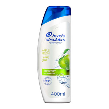 HEAD & SHOULDERS ANTI-DANDRUFF SHAMPOO APPLE FRESH 400ML 
