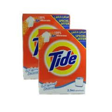 TIDE DTRGNT PWDR LS 2S*2.5KG 35%OFF