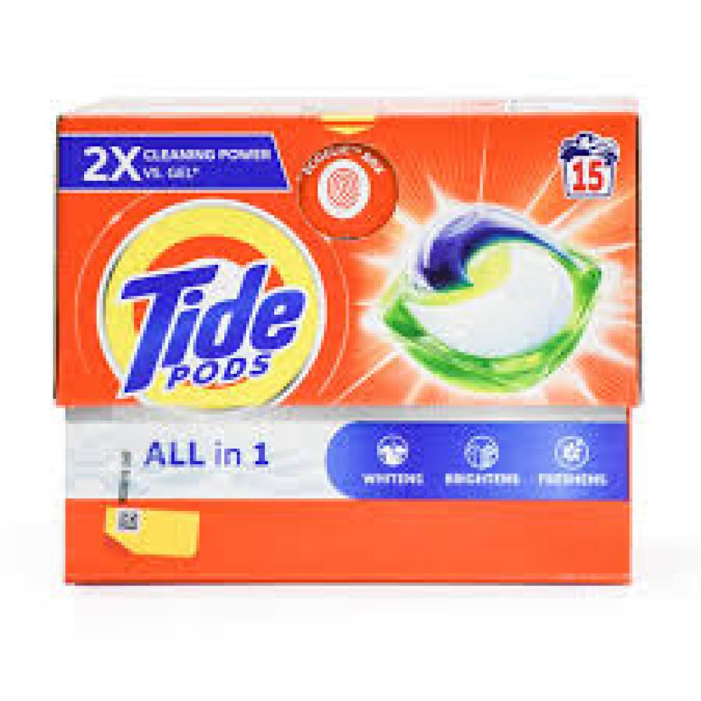TIDE PODS ALL IN 1 15BAGS