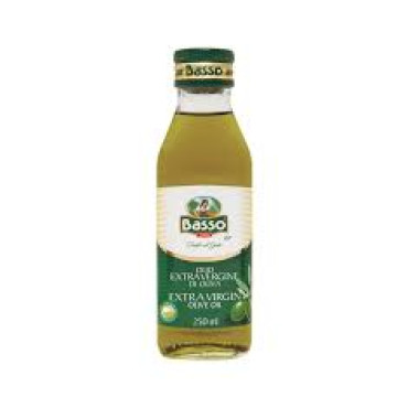 BASSO EXTRA VIRGIN OLIVE OIL BTL 250ML