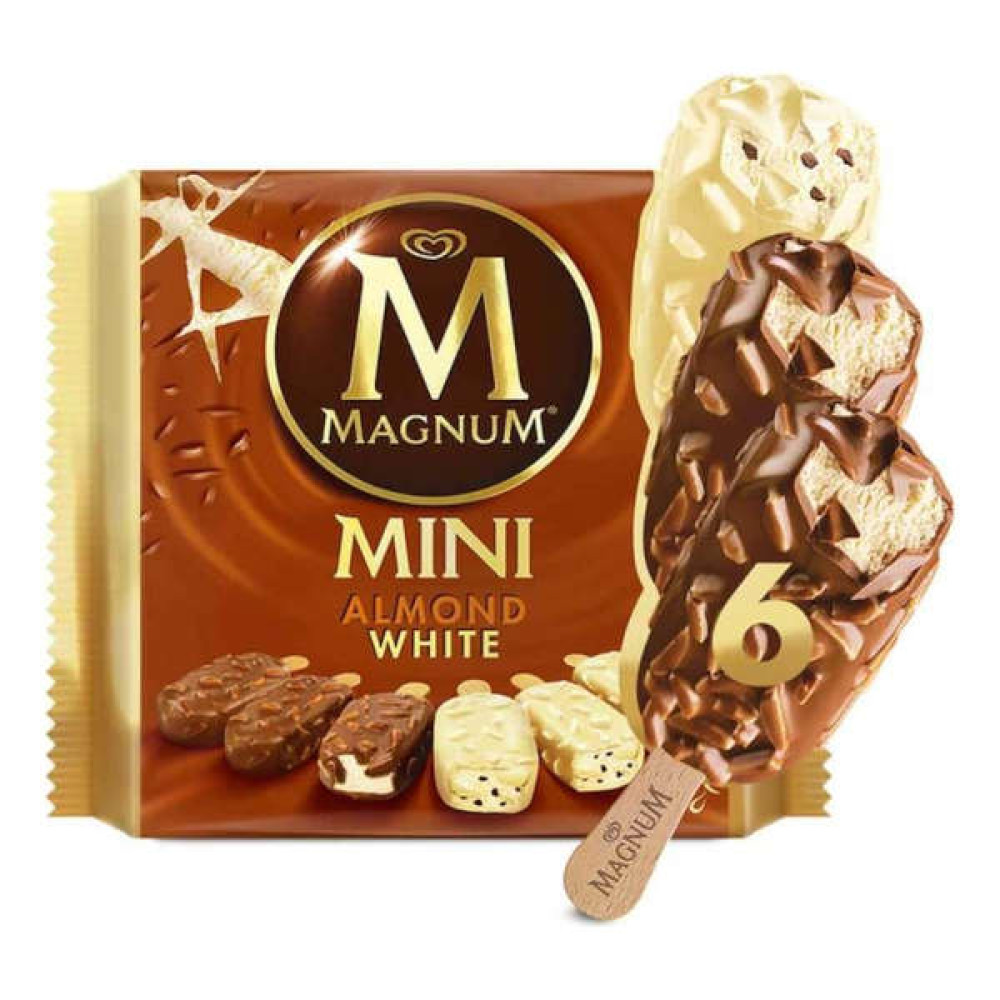 MAGNUM ICE CREAM MINI ALMOND 345ML 