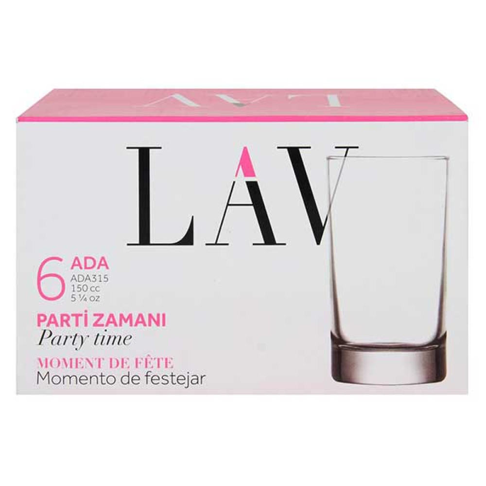 LAV TUMBLER 6PCS SET ADA315-TKY1060