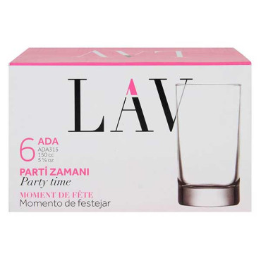 LAV TUMBLER 6PCS SET ADA315-TKY1060