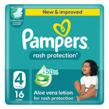 PAMPERS ML TAPED CP S4 16S