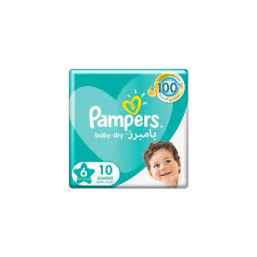 PAMPERS ML TAPED CP S6 10S