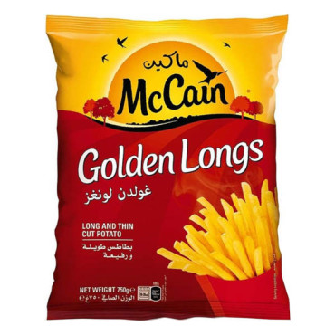 MCCAIN GOLDEN LONGS THIN CUT POTATO 750GM 