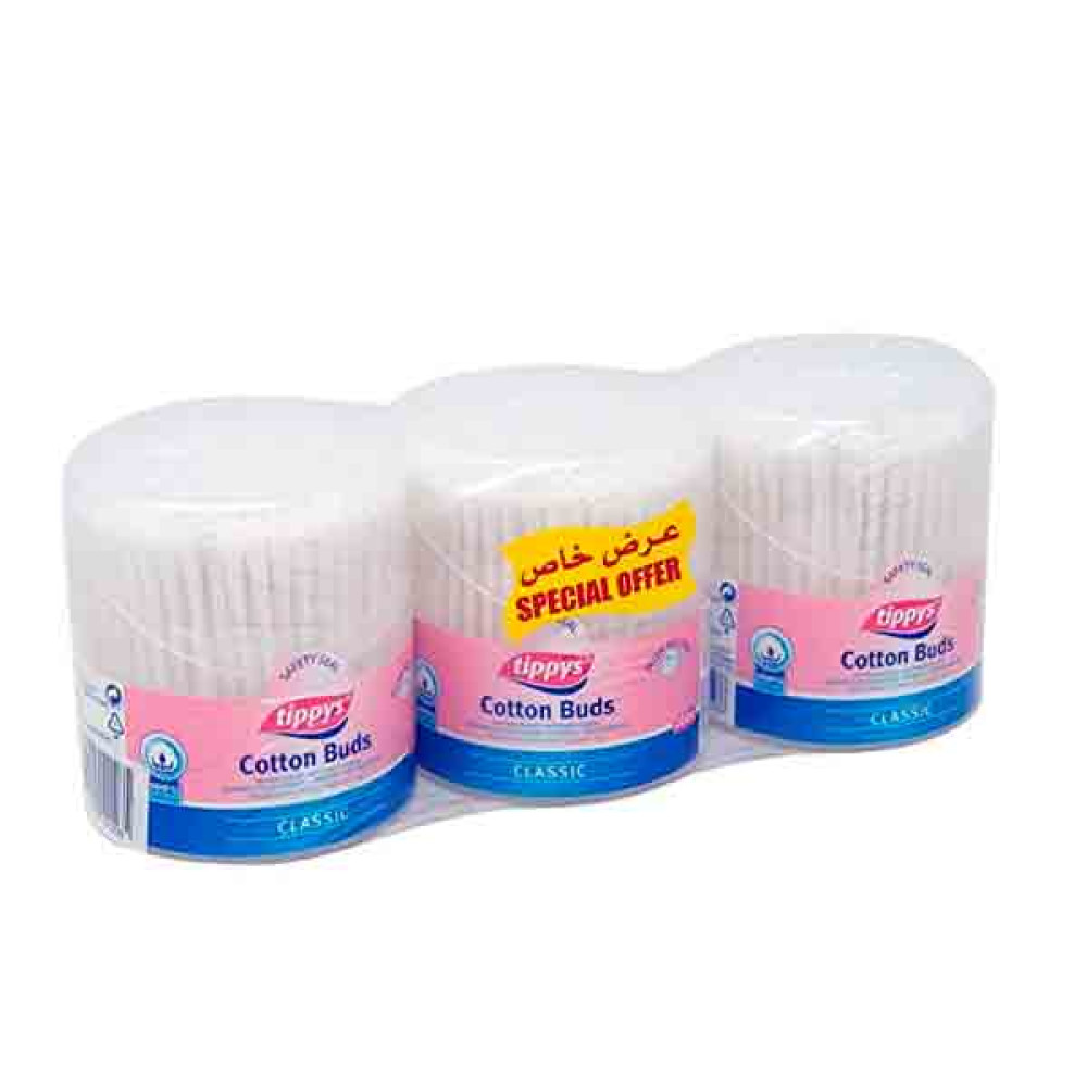 TIIPPYS COTTON BUDS 3 X 100S 