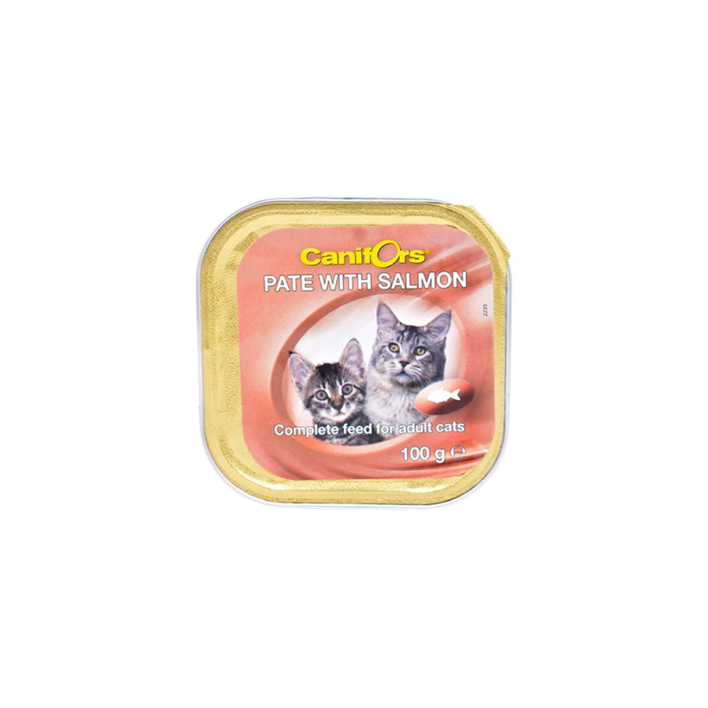 CANIFORS PATE WITH SALMON 100GM