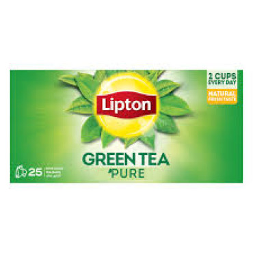 LIPTON GREEN TEA PURE ENVELOPED 25 SPECIAL PRICE