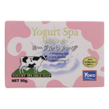YOKO YOGURT SPA MILK SOAP 90GM 