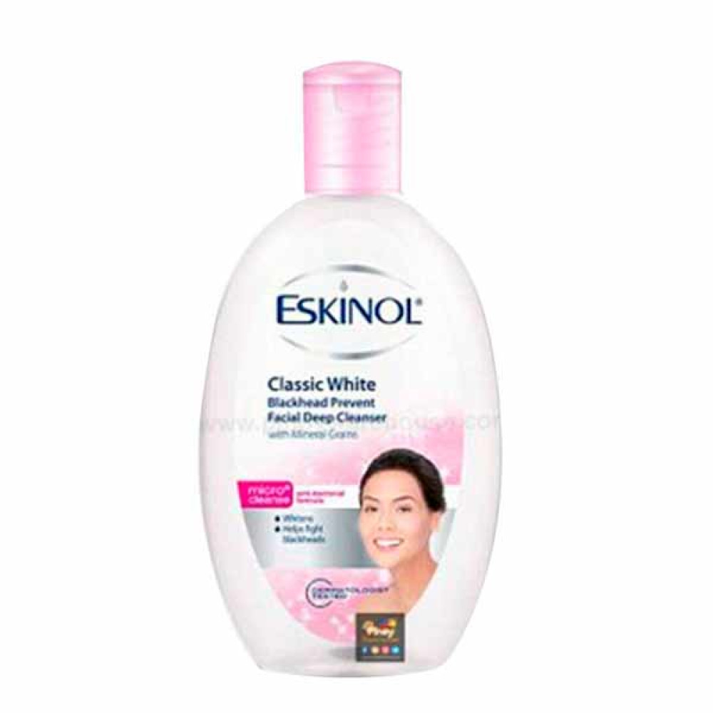 ESKINOL FACIAL DEEP CLEANSER CLASSIC WHITE 225ML 