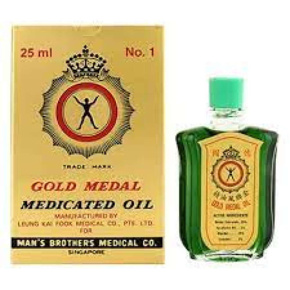 GOLD MEDAL MEDICATED OIL 25ML