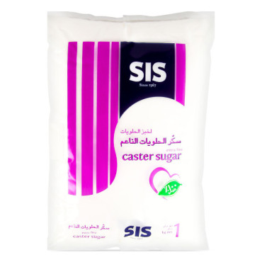 SIS CASTER SUGAR 1KG 