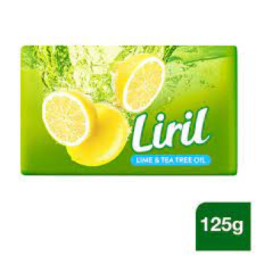 LIRIL SOAP LIME &TEA TREE OIL 125GM