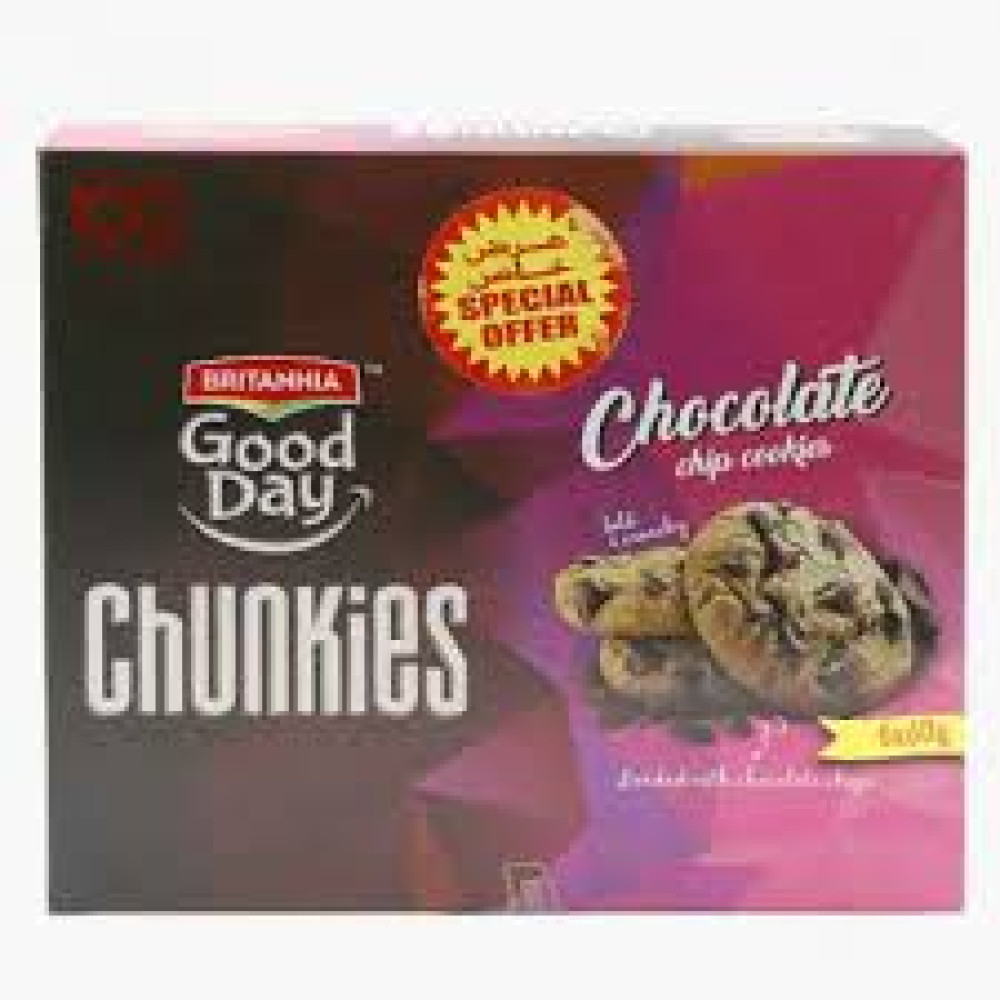 BRITANNIA CHUNKIES CHOCOCHIP 6SX60GM SP