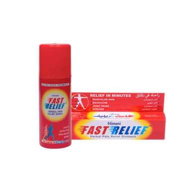HIMANI FAST RELIEF SPRAY 150ML + OINTMENT 100GM 