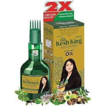 KESH KING HERBAL HAIR OIL 120ML +60 ML SP