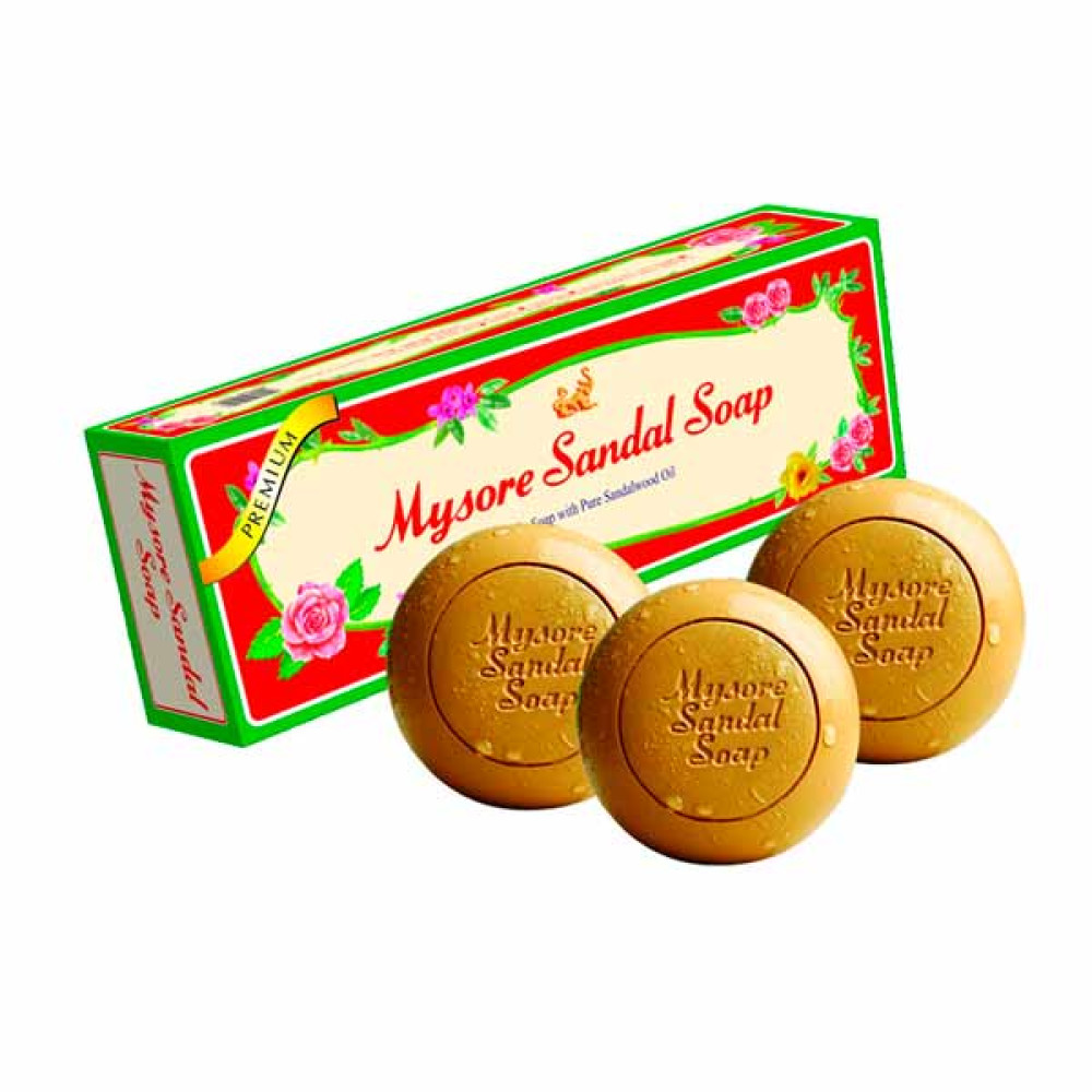 MYSORE SANDAL SOAP 3 X 150GM 