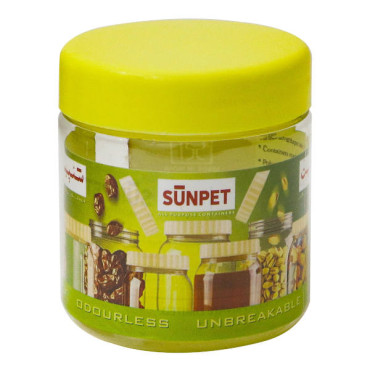 SUNPET PLASTIC JAR 100ML 