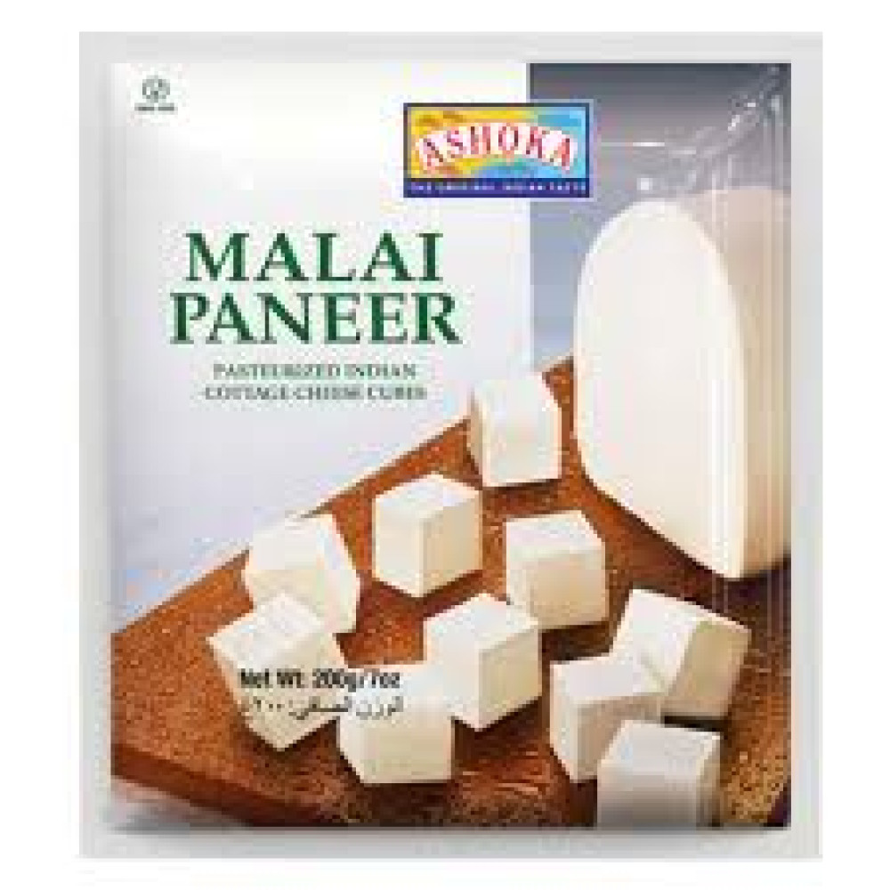 ASHOKA MALAI INDIAN PANEER CUBES 200GM