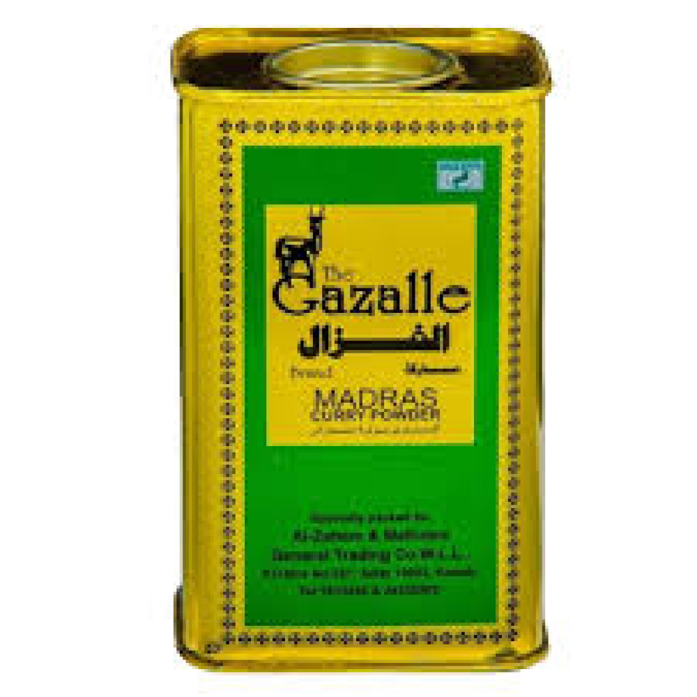 GAZELLE MADRAS CURRY POWDER TWP 225 GM