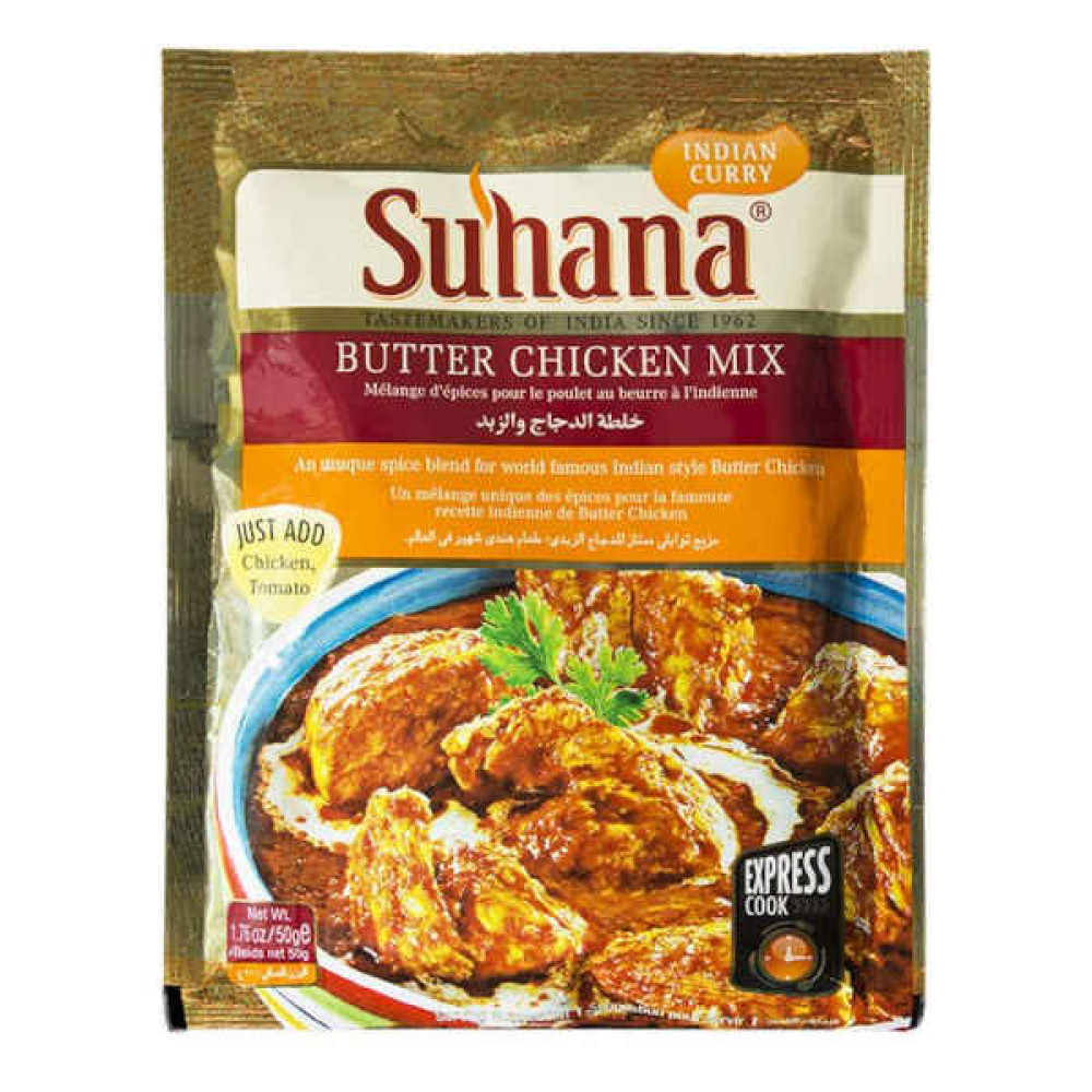 SUHANA BUTTER CHICKEN MIX 50GM 