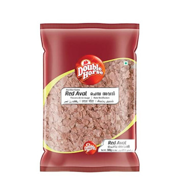 DOUBLE HORSE RICE FLAKES RED 500GM 