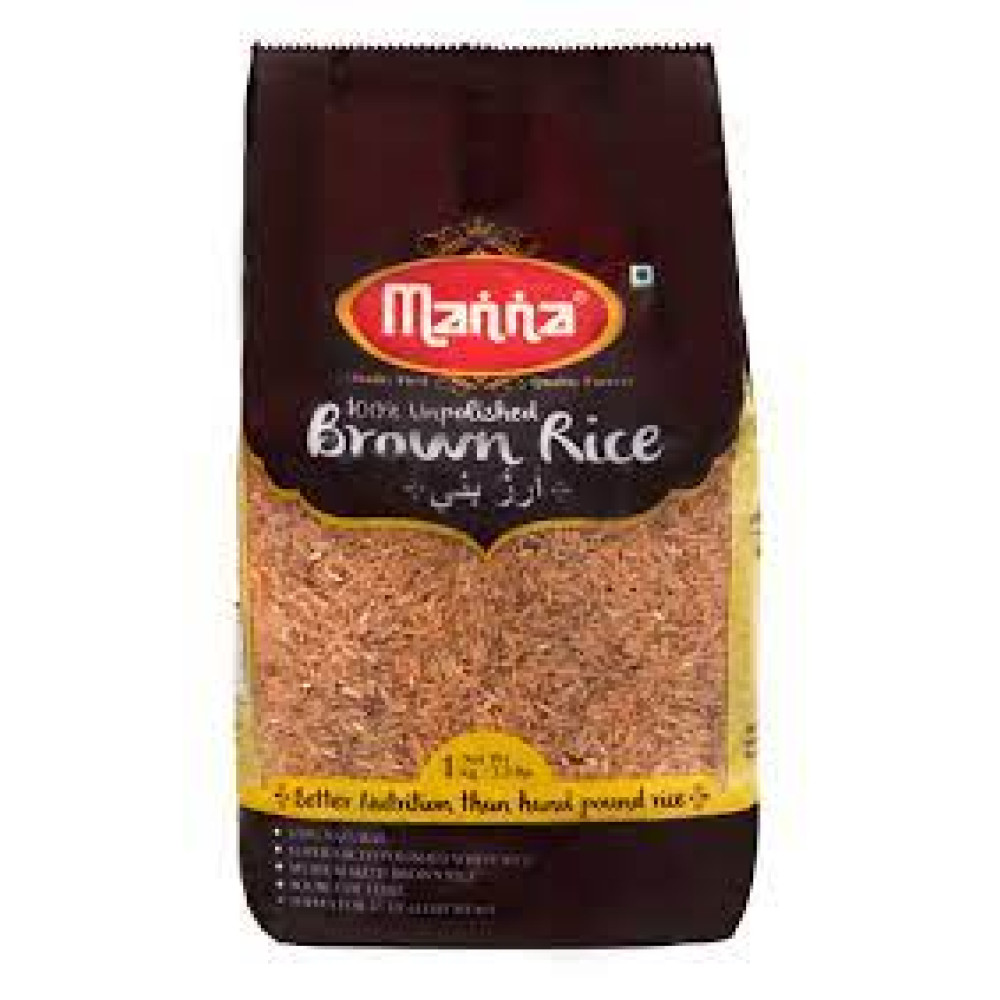 MANNA BROWN RICE 1KG