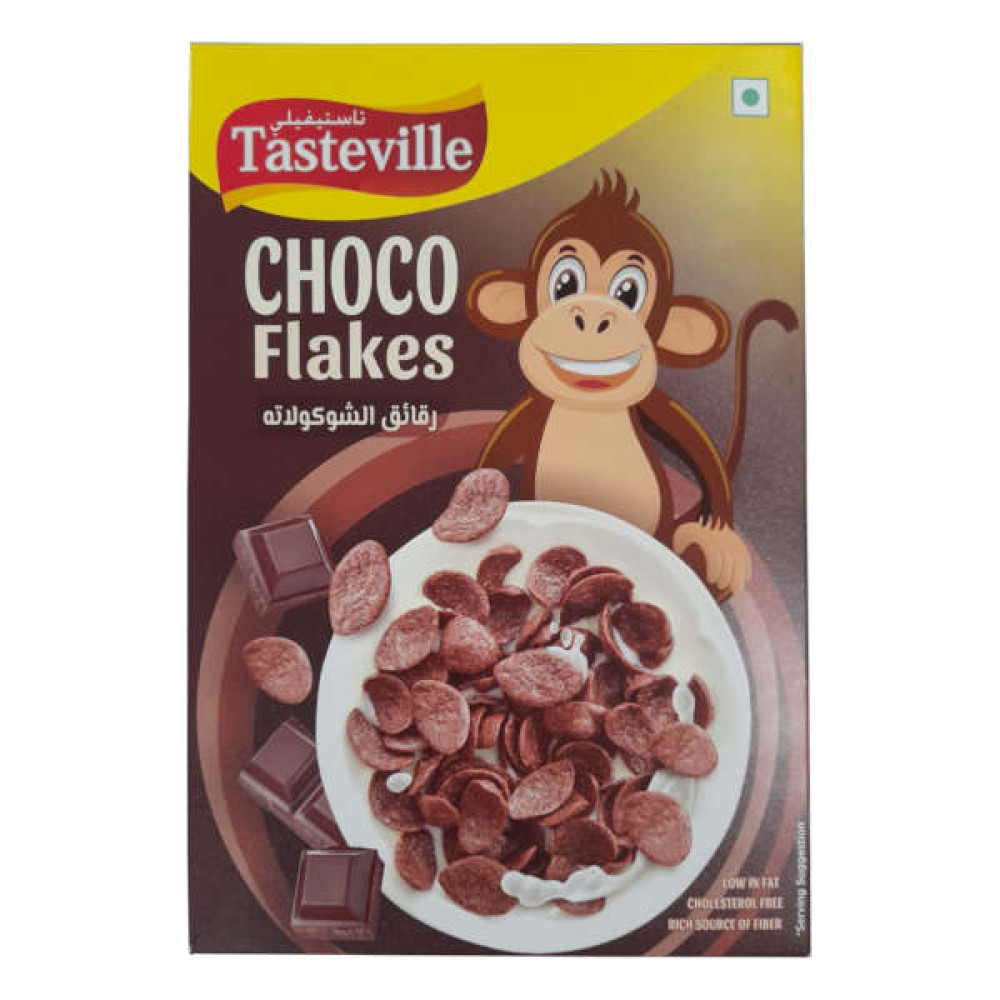 TASTEVILLE CHOCO FLAKES 375GM 