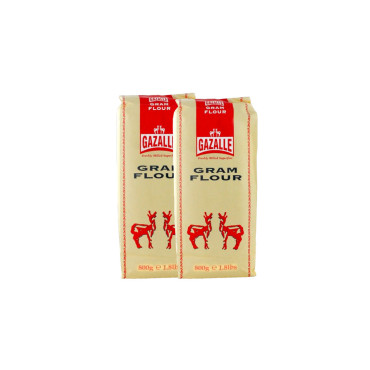 GAZALLE GRAM FLOUR 2 X 800GM