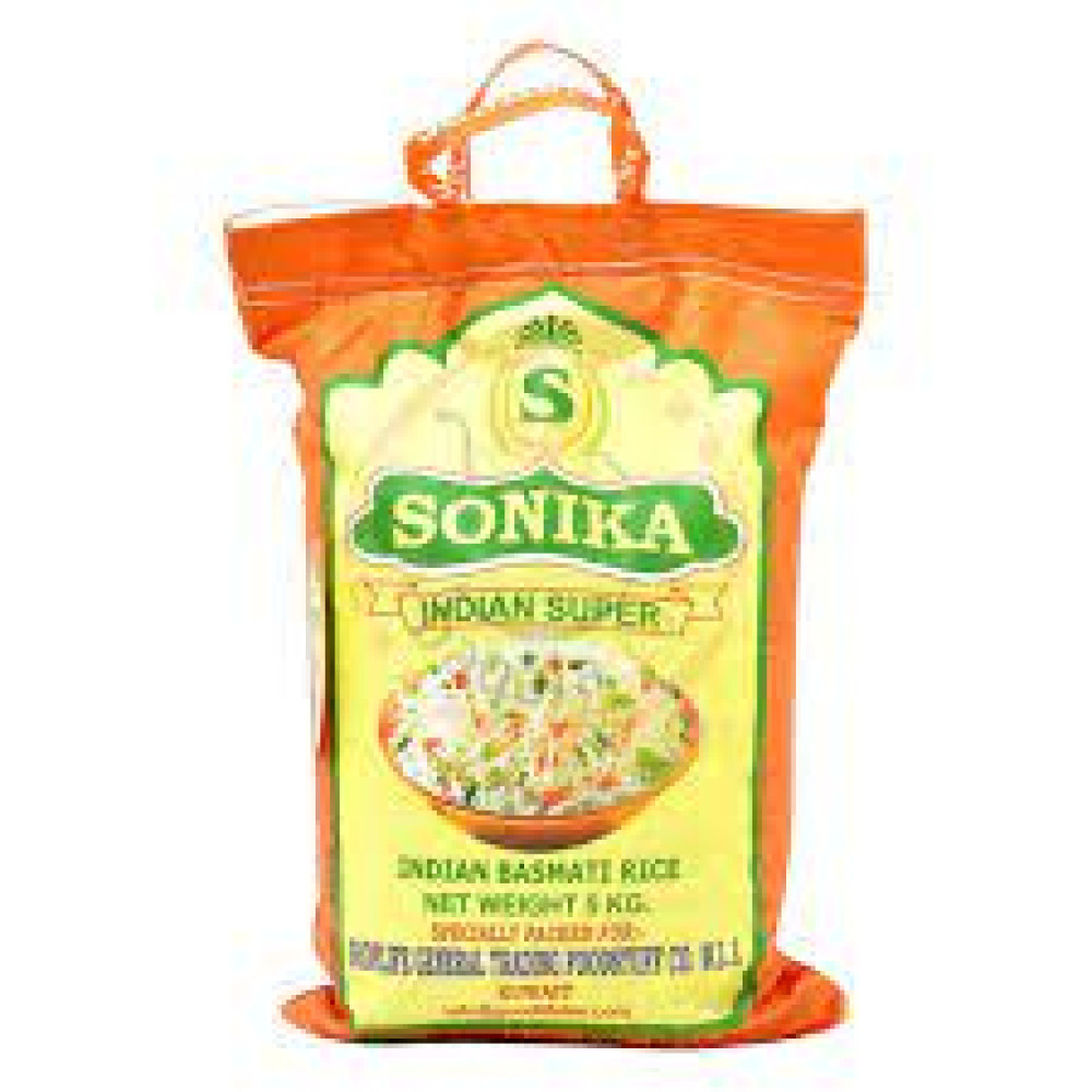 SONIKA INDIAN BASMATI RICE 5KG