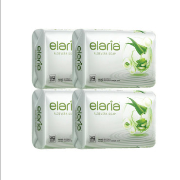 ELARIA ALOEVERA SOAP 6 X 125 GM