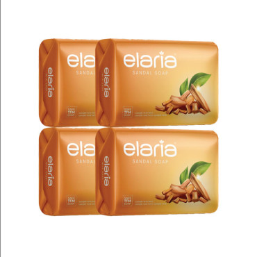 ELARIA SANDAL SOAP 6 X 125 GM
