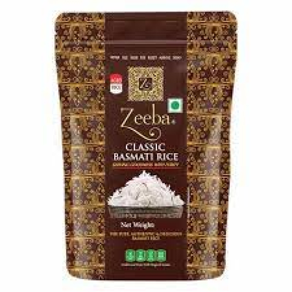 ZEEBA CLASSIC BASMATI RICE 2 KG