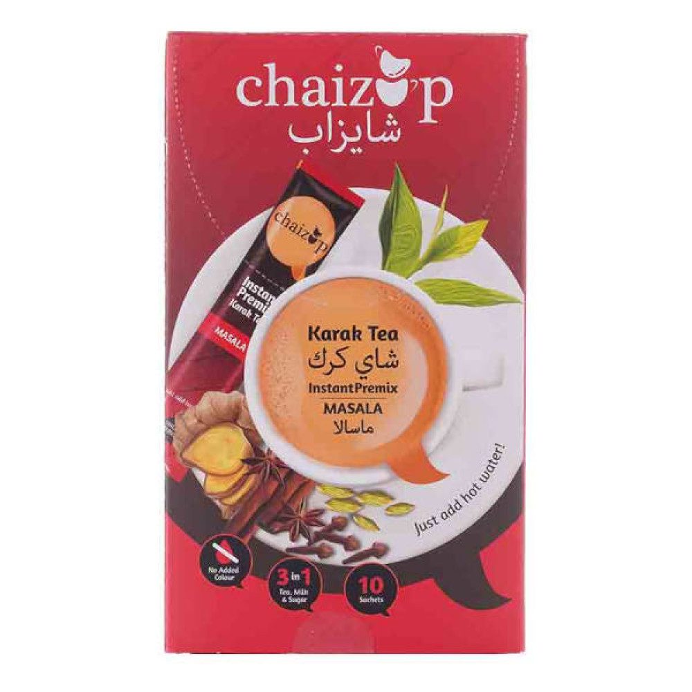 CHAIZUP INSTANT TEA PREMIX MASALA 10 X 20GM 