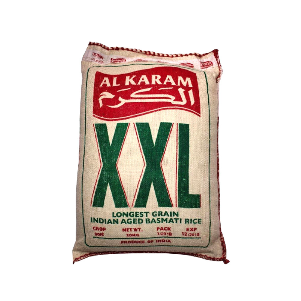 AL KARAM XXL INDIAN BASMATHI RICE 5KG