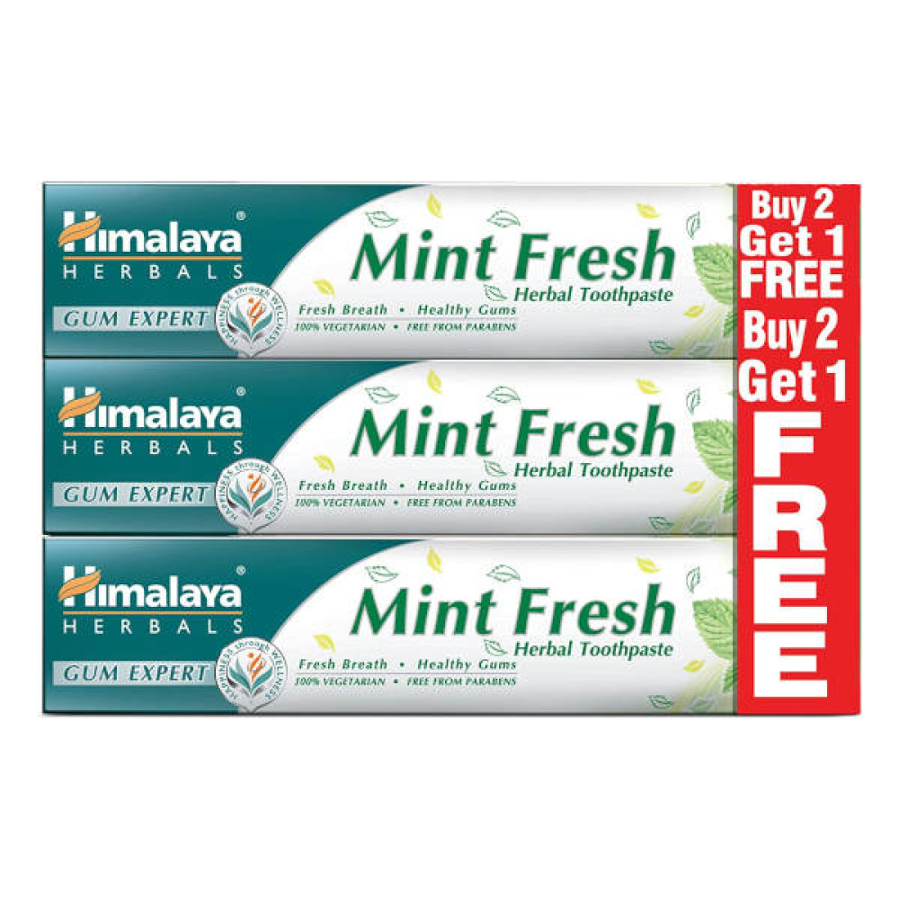 HIMALAYA T/PASTE ASSORTED 100ML(2+1 FREE) 
