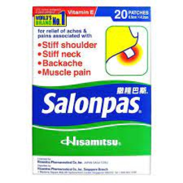 SALONPAS PAIN RELIVING PATCH 20S