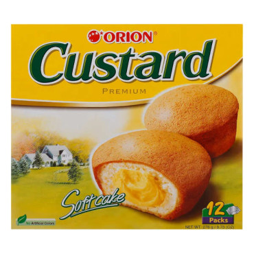 ORION CUSTARD PREMIUM SOFT CAKE 276GM 