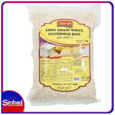 NILAMELS LONG GRAIN WHITE GLUTINOUS RICE 5KG