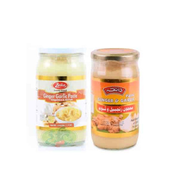 ZAIQA GARLIC & GINGER PASTE 330GM 