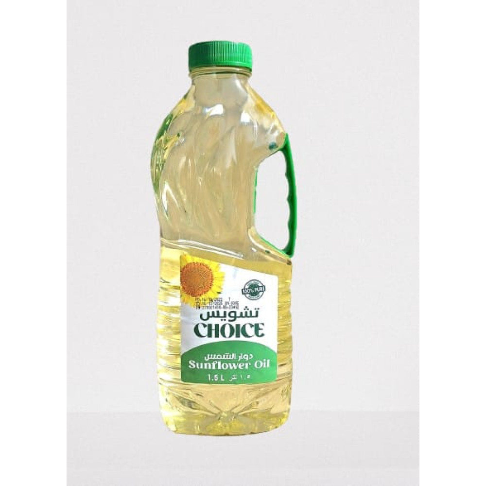 CHOICE PURE SUNFLOWER OIL 1.5 LTR
